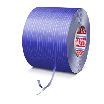 tesa ACXplus 70740 High Resistance, 10m x 400mm, schwarz, Abd. blau, 3900µm