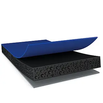 tesa ACXplus 76730, 66m x 1260mm, schwarz