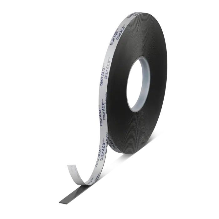 tesa ACXplus 7074 - 25 m x 1 220 mm - schwarz