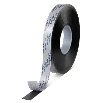 tesa ACXplus 7063 High Adhesion, 25m x 6mm, schwarz, Abd. blau, 800µm
