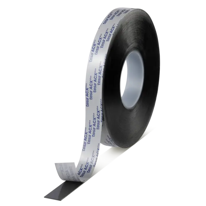 tesa ACXplus 7063 - 25m x 1240mm - schwarz - Slitter