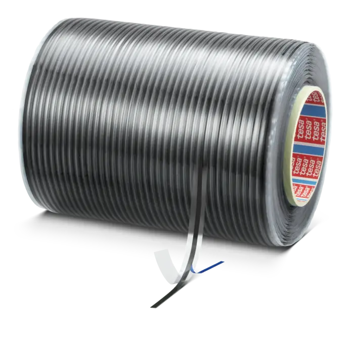 tesa ACXplus 74512 Seal Line, 1400m x 5mm, schwarz, 1200µm