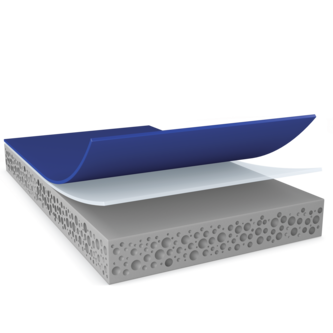 tesa ACXplus 77611 - 33 m x 900 mm - grau