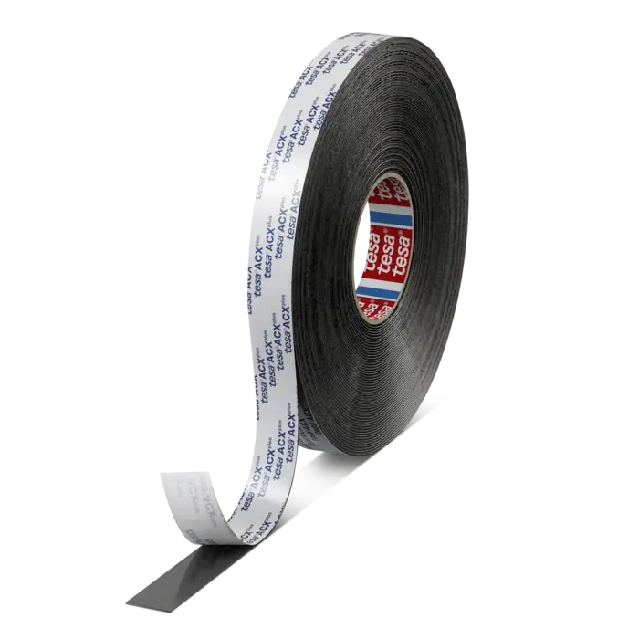 tesa ACXplus 7065 - 25m x 1260mm - schwarz - blaueHDPE Abdeckung