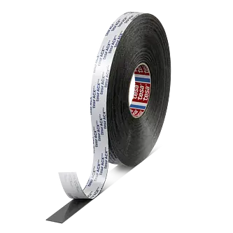tesa ACXplus 7065 High Adhesion, 25m x 25mm, schwarz, Abd. weiss, 1200µm