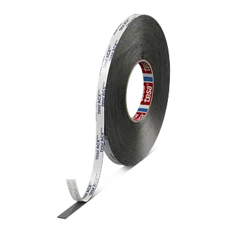 tesa ACXplus 7066 High Adhesion, 18m x 12mm, schwarz, Abd. weiss, 1500µm