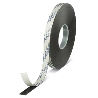 tesa ACXplus 7062 High Adhesion, 25m x 1260mm, schwarz, Abd. weiss, 500µm