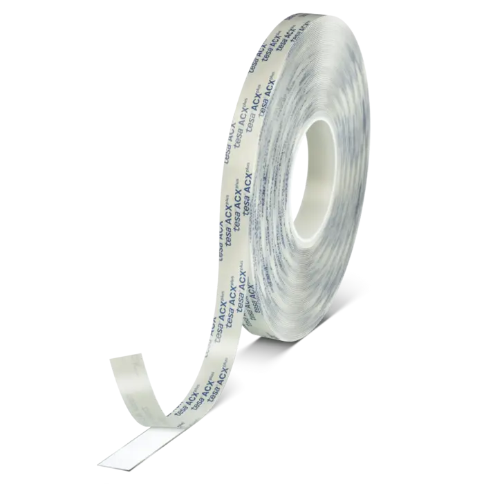 tesa ACXplus 7072 High Resistance, 800m x 14mm, schwarz, Abd. blau, 500µm